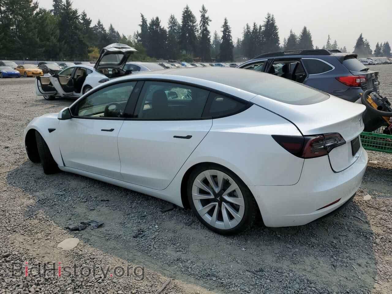 2022 TESLA MODEL 3 - VIN: 5YJ3E1EA7NF204325 - Фото 2