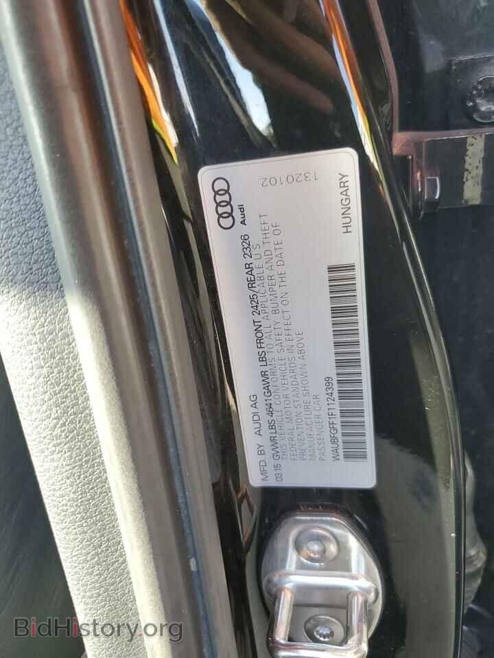 2015 AUDI S3 - VIN: WAUBFGFF1F1124399 - Фото 12