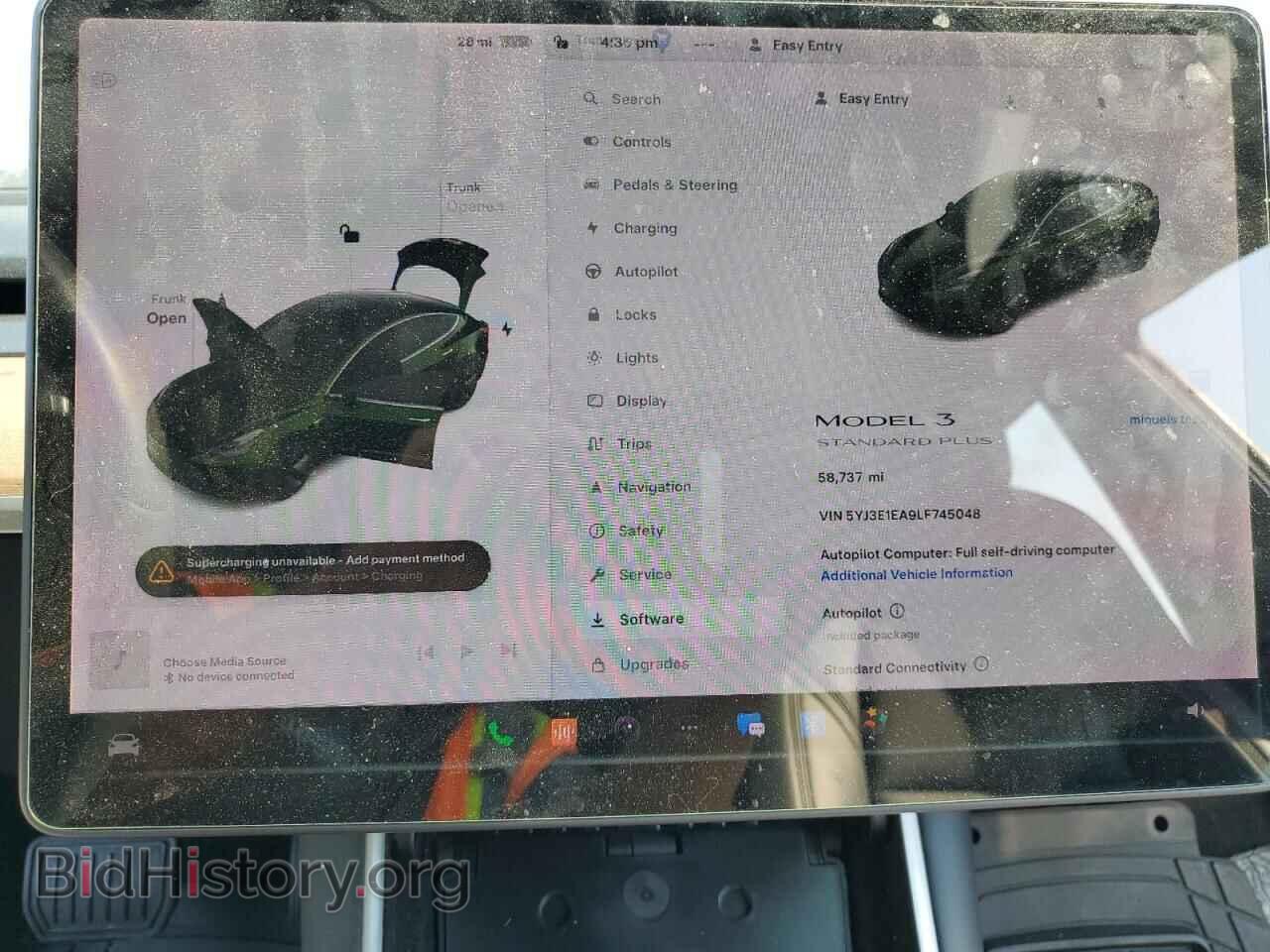 2020 TESLA MODEL 3 - VIN: 5YJ3E1EA9LF745048 - Photo 9