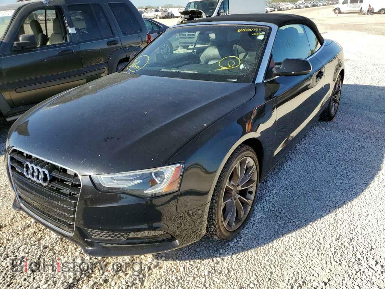 2013 AUDI A5 - VIN: WAULFAFH6DN013226 - Фото 2