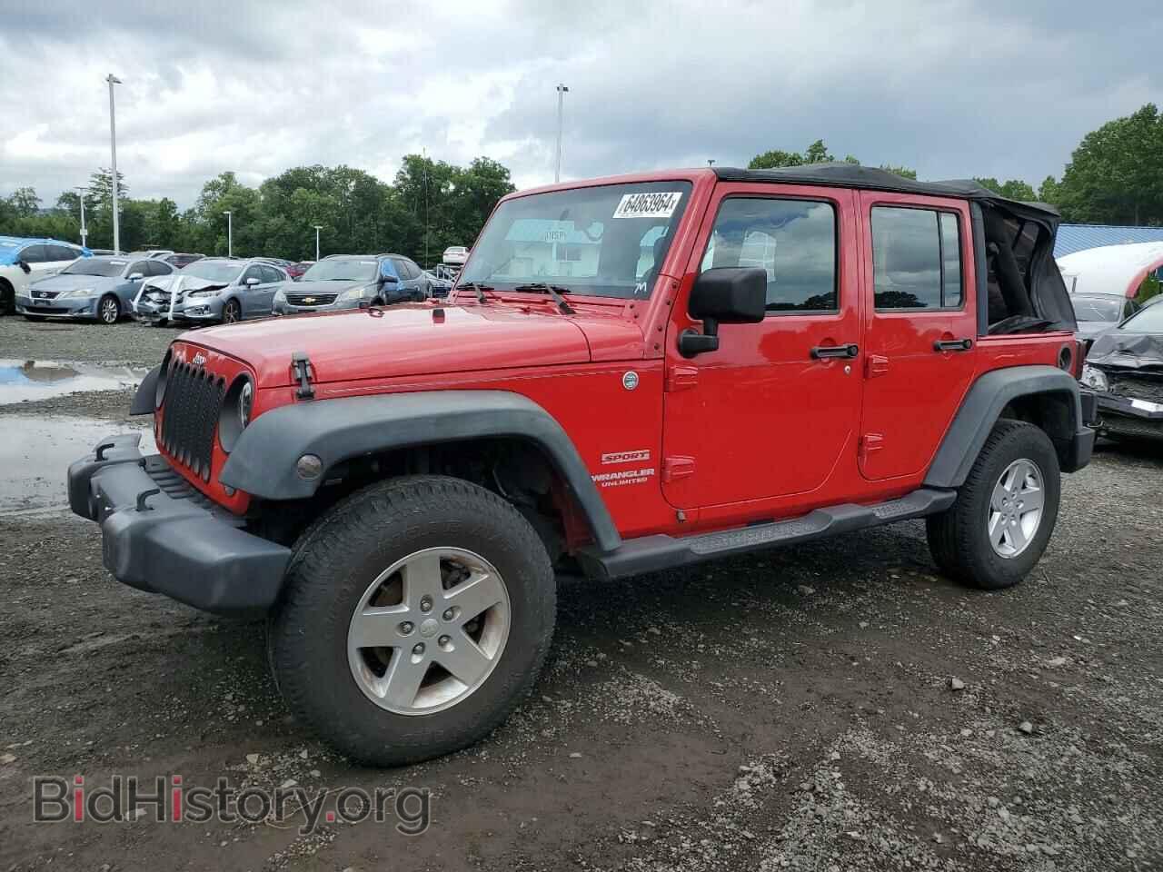 Photo 1J4BA3H17BL545113 - JEEP WRANGLER 2011