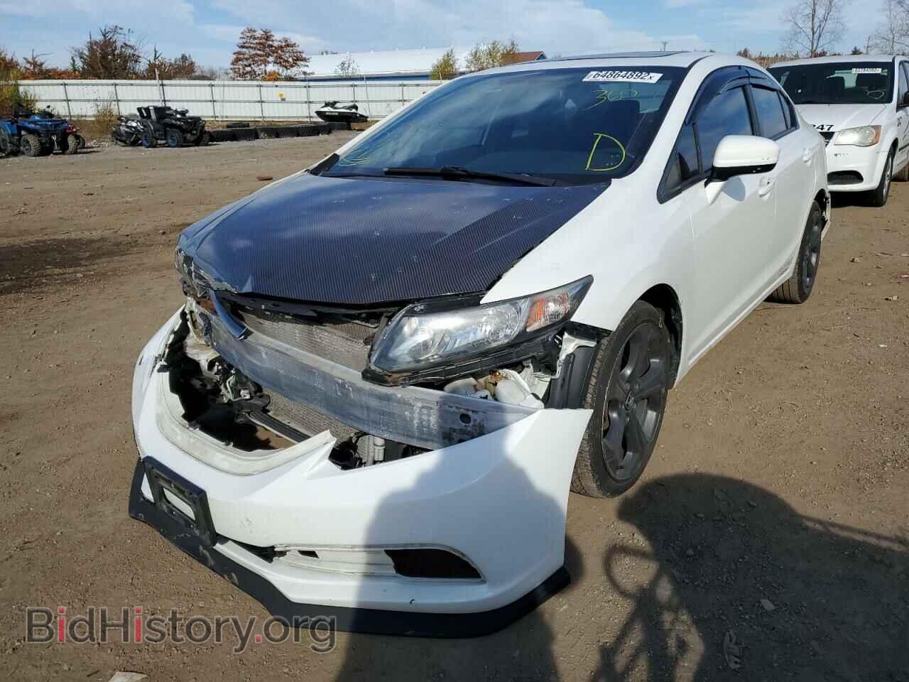 2014 HONDA CIVIC - VIN: 2HGFB6E58EH705242 - Фото 2