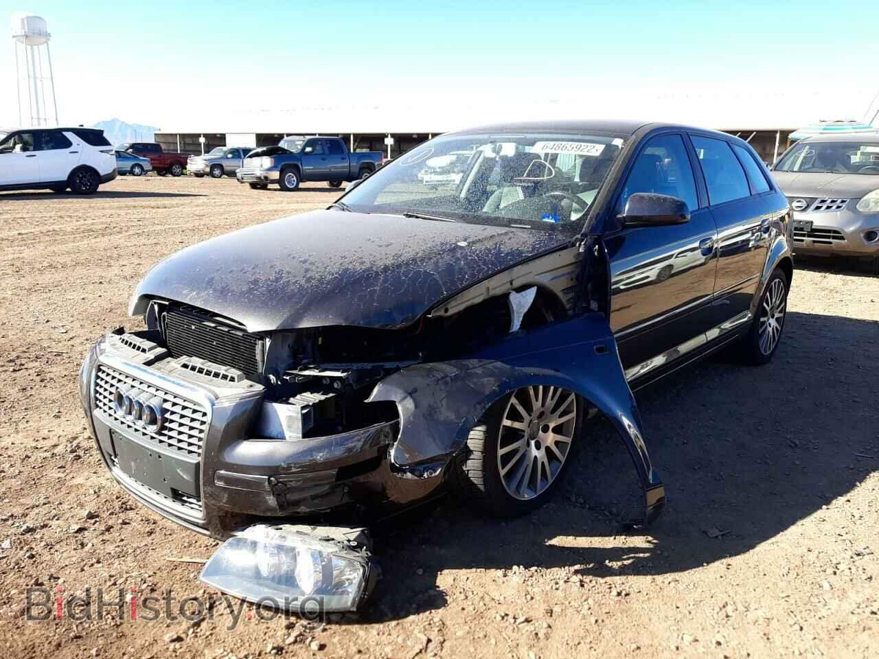 2008 AUDI A3 - VIN: WAUNF78P98A064779 - Фото 2