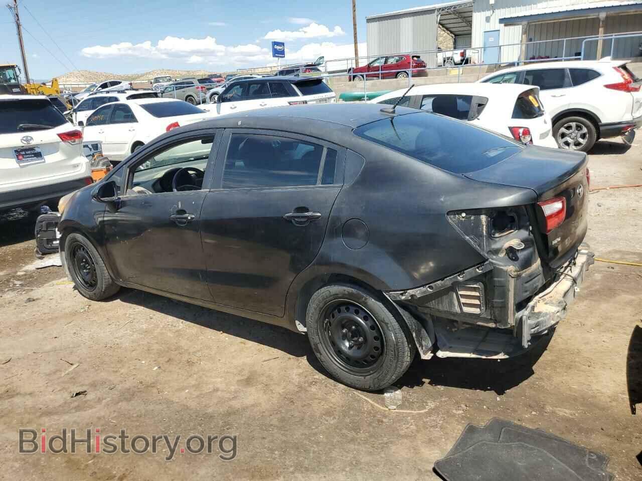 2015 KIA RIO - VIN: KNADM4A35F6502771 - Фото 2