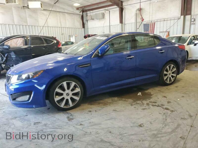 2013 Kia OPTIMA SX (VIN 5XXGR4A62DG207203) — фото 1 из 12, Copart, повреждение: передняя часть