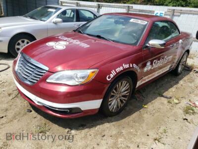 2013 Chrysler 200 Limited, burgundy — VIN 1C3BCBFG4DN602543, Copart