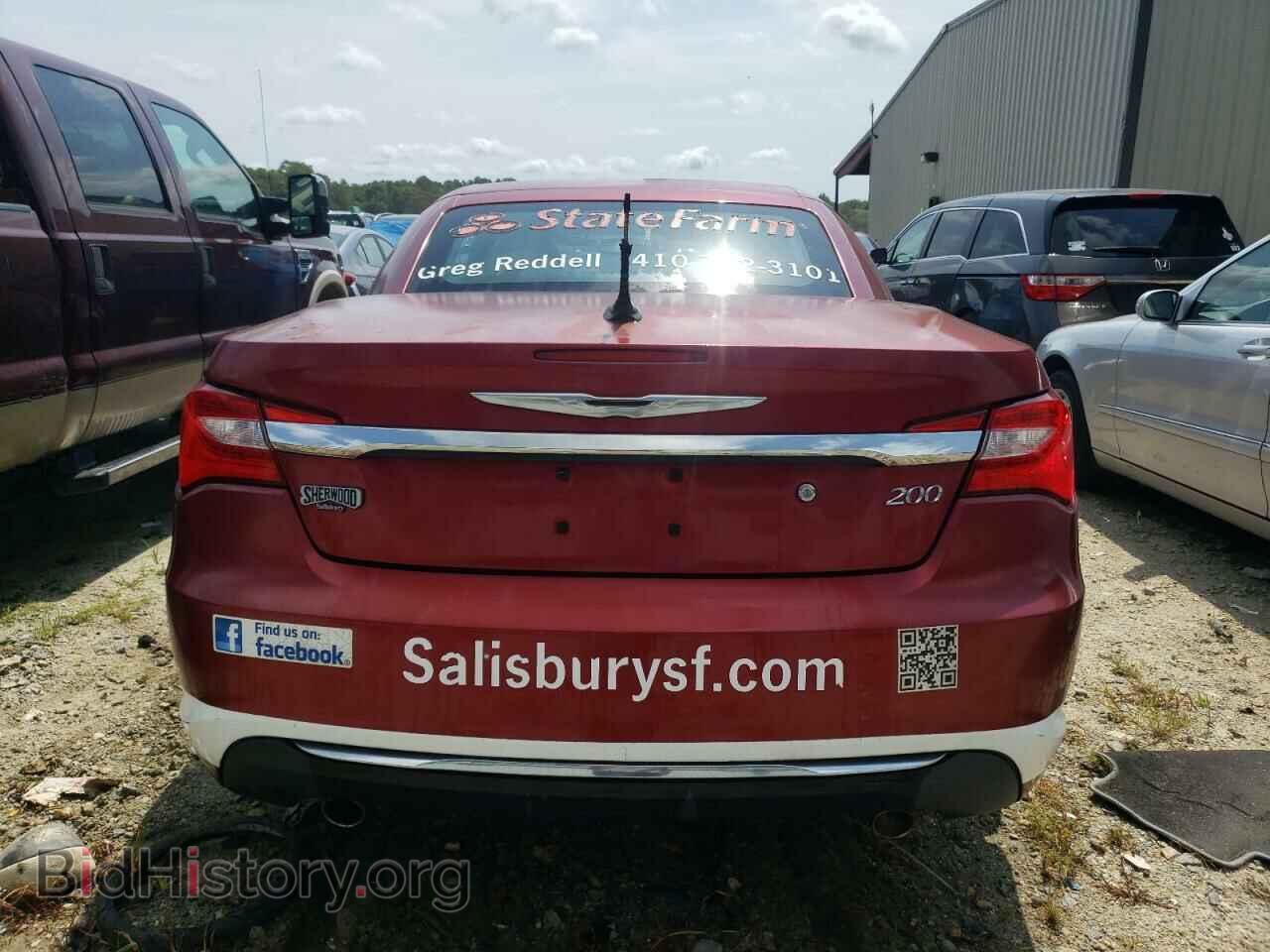 2013 CHRYSLER 200 - VIN: 1C3BCBFG4DN602543 - Фото 6