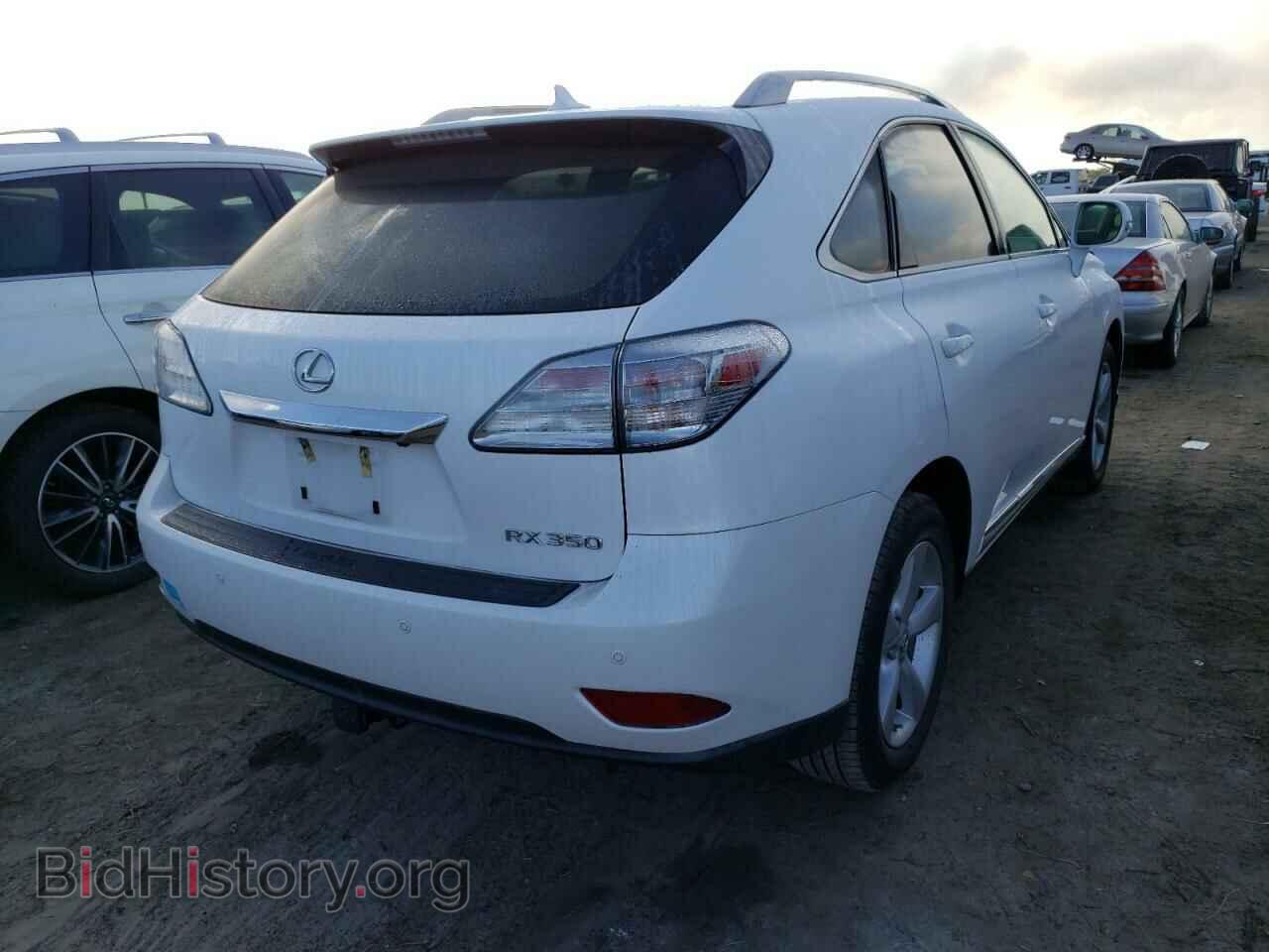 2011 LEXUS RX350 - VIN: 2T2BK1BA2BC094854 - Фото 4