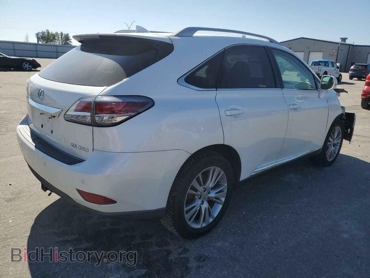 2014 LEXUS RX350 - VIN: 2T2BK1BA0EC251852 - Фото 3