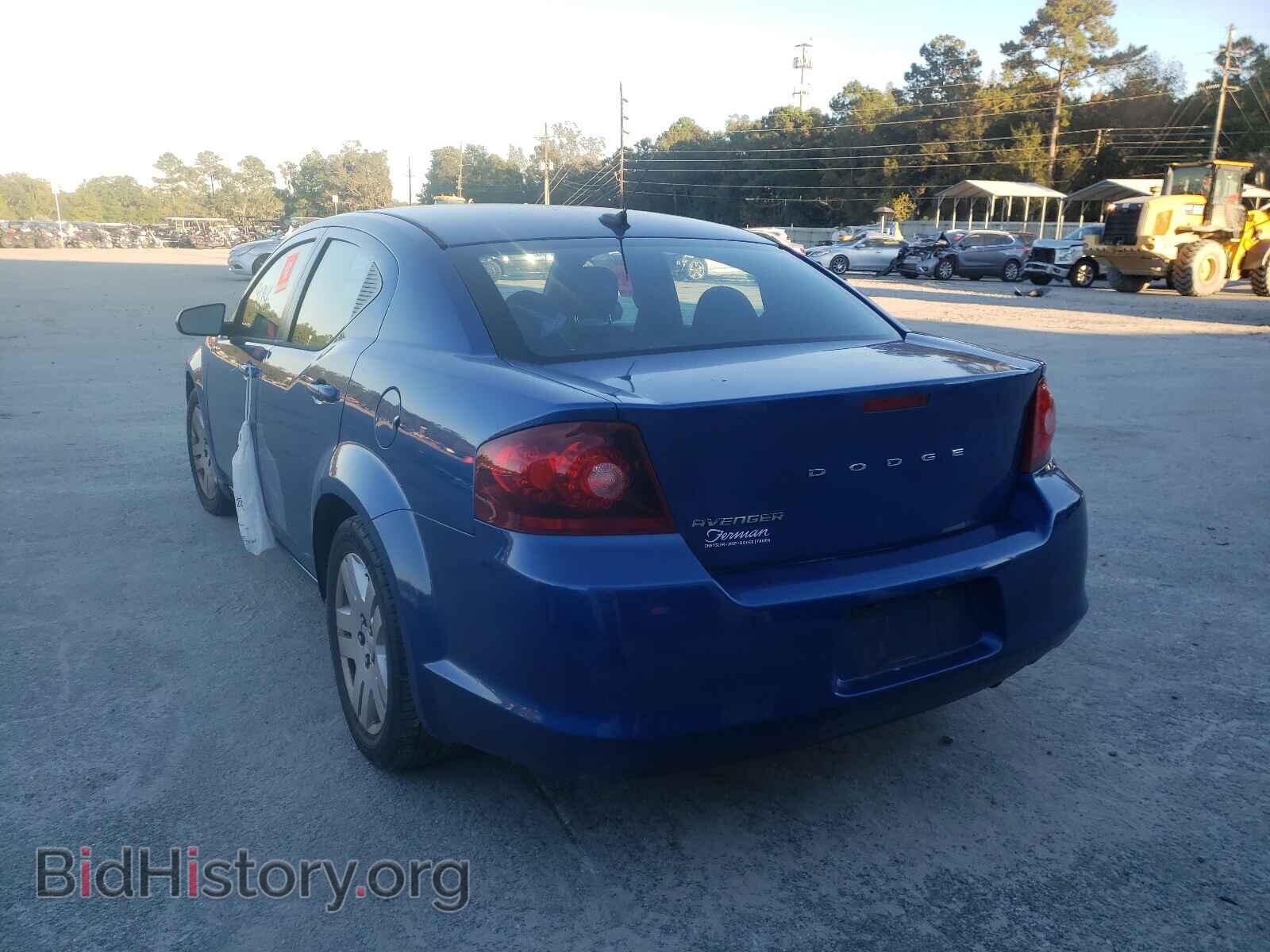 2014 DODGE AVENGER - VIN: 1C3CDZAB6EN160260 - Фото 3