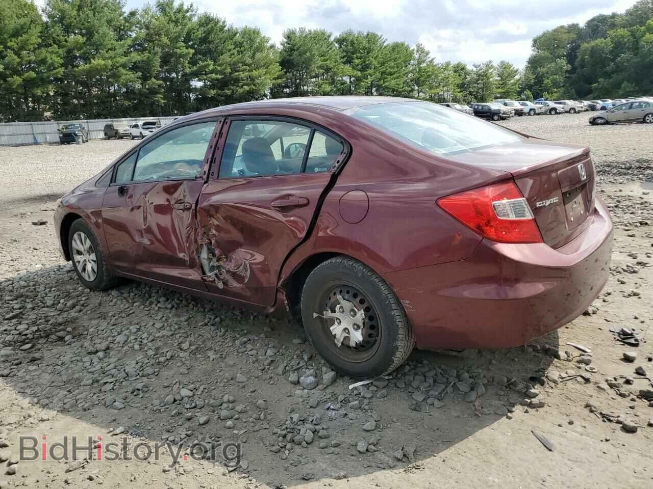 2012 HONDA CIVIC - VIN: 19XFB2F52CE321553 - Фото 2