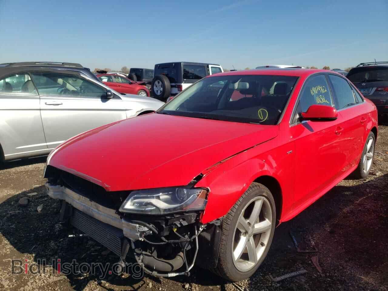 2012 AUDI A4 - VIN: WAUHFAFL2CN001275 - Фото 2