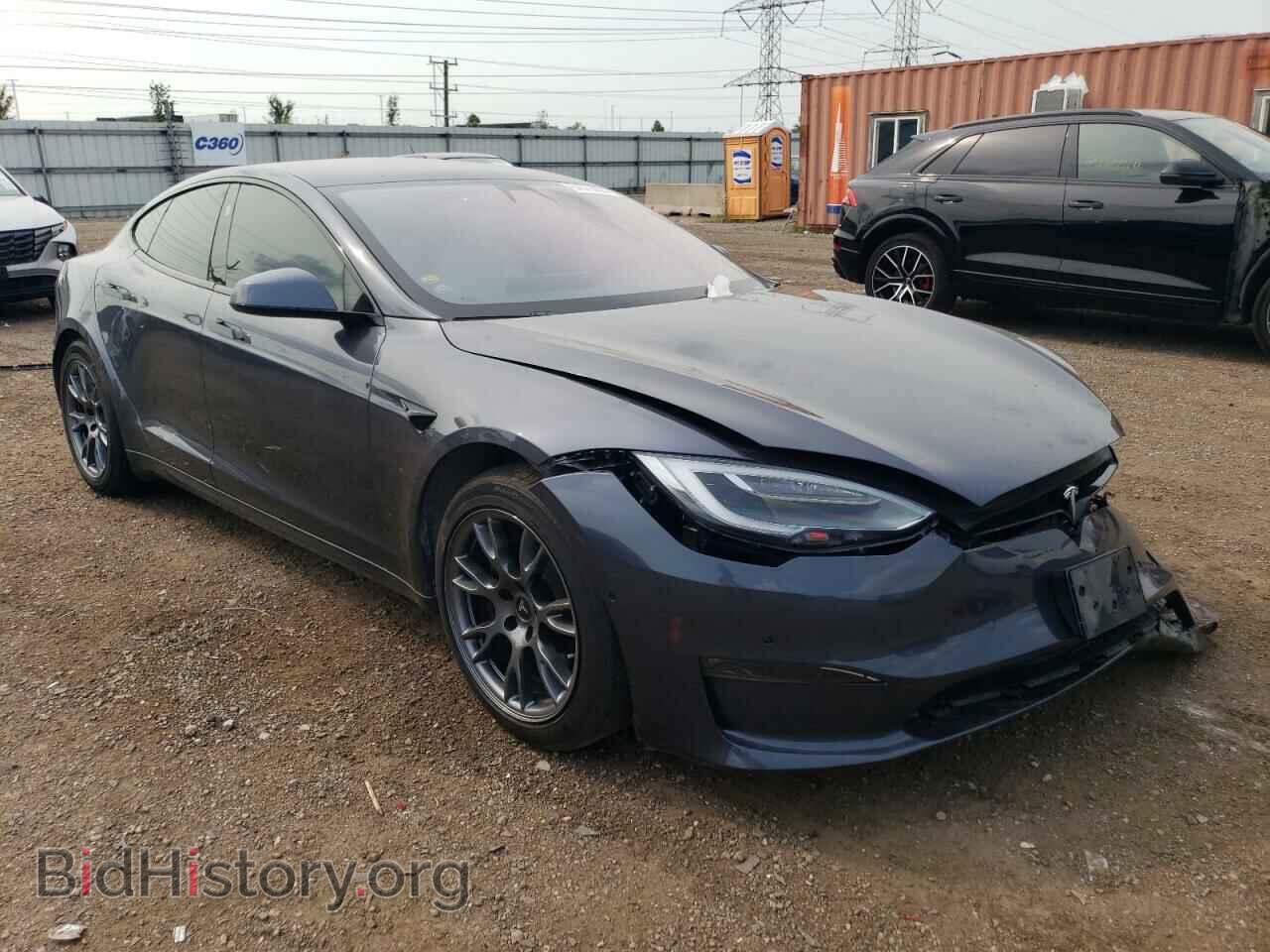 2021 TESLA MODEL S - VIN: 5YJSA1E57MF443561 - Фото 4