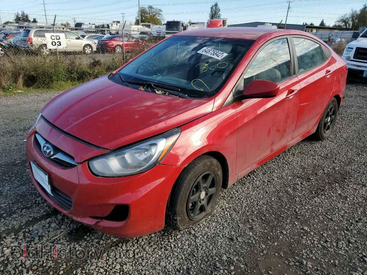 2012 HYUNDAI ACCENT - VIN: KMHCT4AE4CU132774 - Фото 2