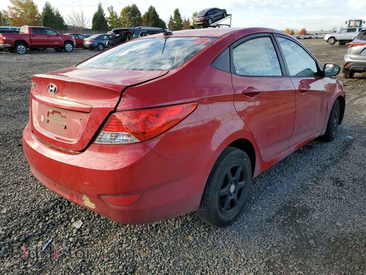 2012 HYUNDAI ACCENT - VIN: KMHCT4AE4CU132774 - Фото 4