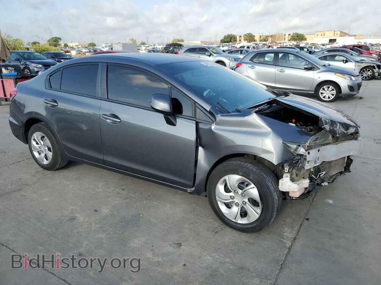 2013 HONDA CIVIC - VIN: 19XFB2F51DE004378 - Фото 4