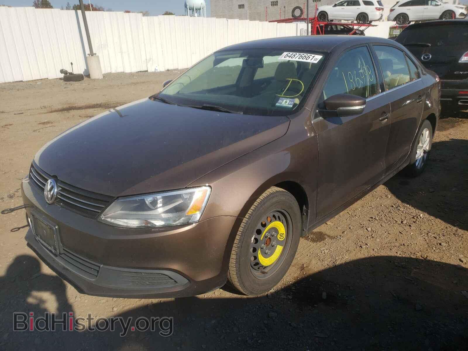 2014 VOLKSWAGEN JETTA - VIN: 3VWB17AJ1EM354844 - Фото 2