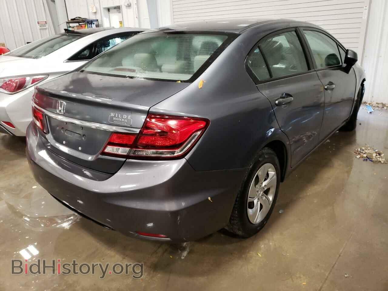 2013 HONDA CIVIC - VIN: 19XFB2F52DE026289 - Фото 4