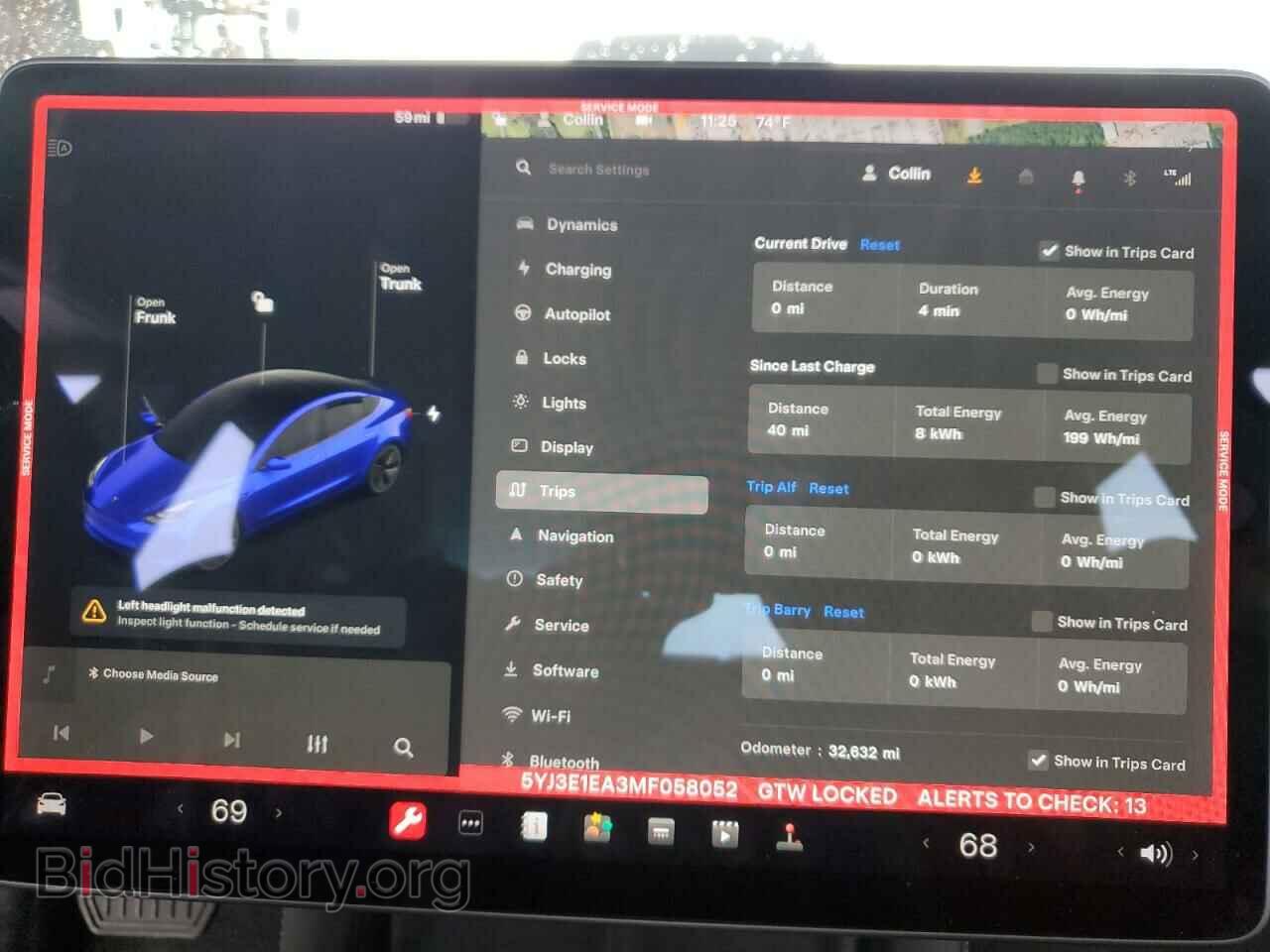 2021 TESLA MODEL 3 - VIN: 5YJ3E1EA3MF058052 - Photo 9