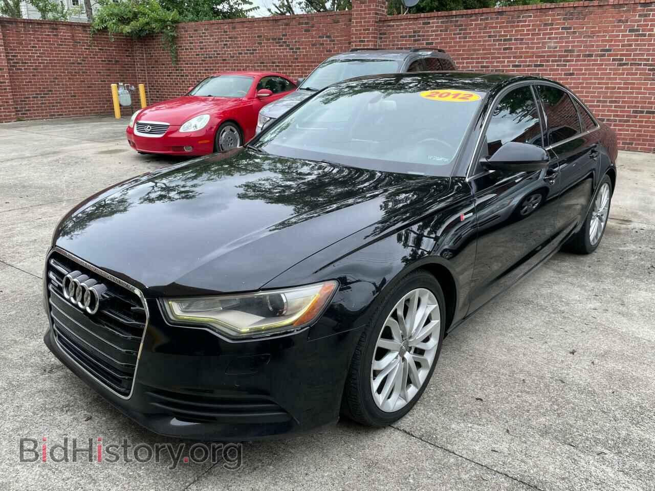 2012 AUDI A6 - VIN: WAUBGAFCXCN016612 - Фото 2