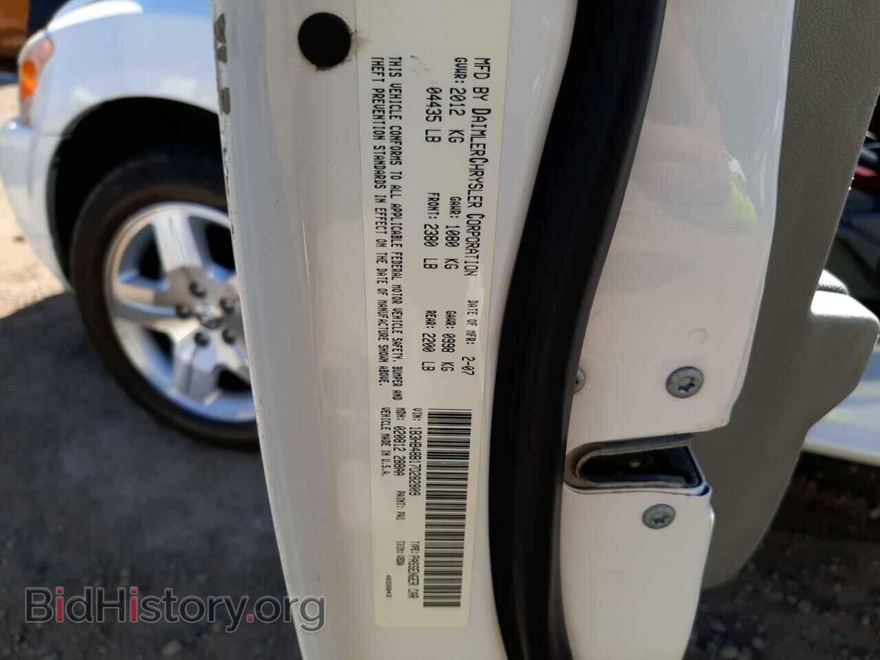 2007 DODGE CALIBER - VIN: 1B3HB48B17D282809 - Photo 10