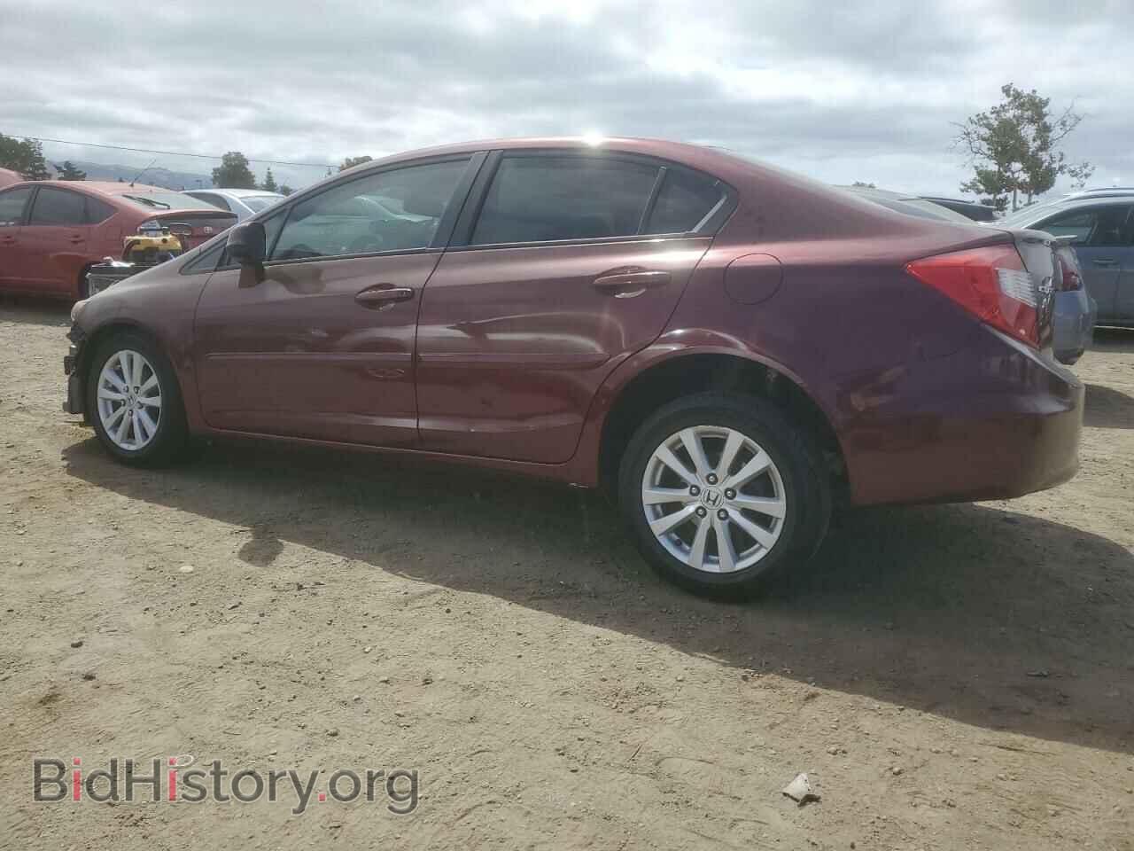 2012 HONDA CIVIC - VIN: 2HGFB2F83CH575286 - Фото 2