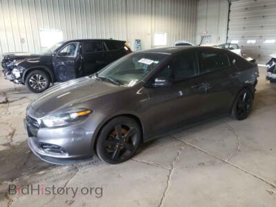 2015 Dodge DART Dart SXT, gray — VIN 1C3CDFBB3FD200332, Copart