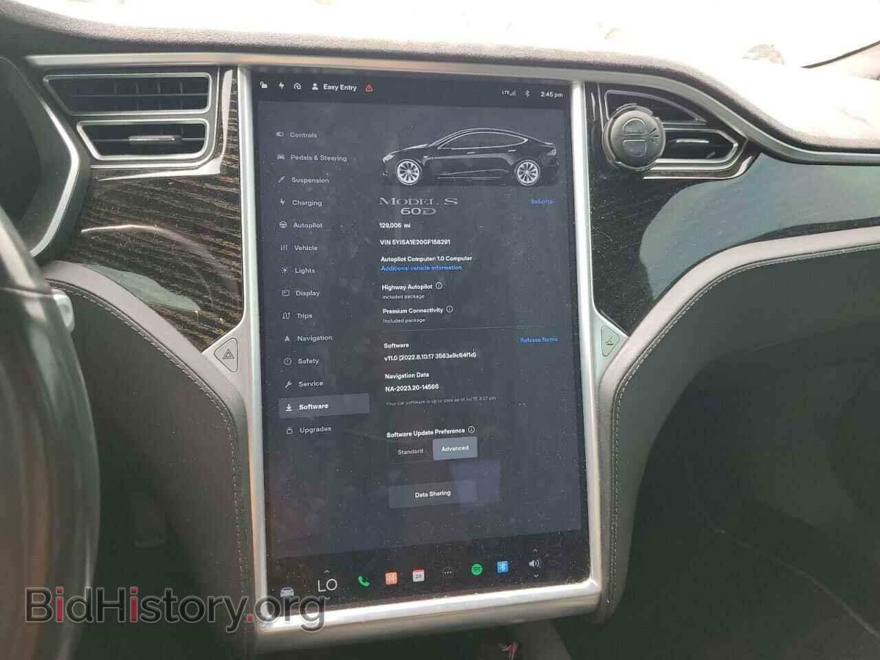 2016 TESLA MODEL S - VIN: 5YJSA1E20GF158291 - Фото 9