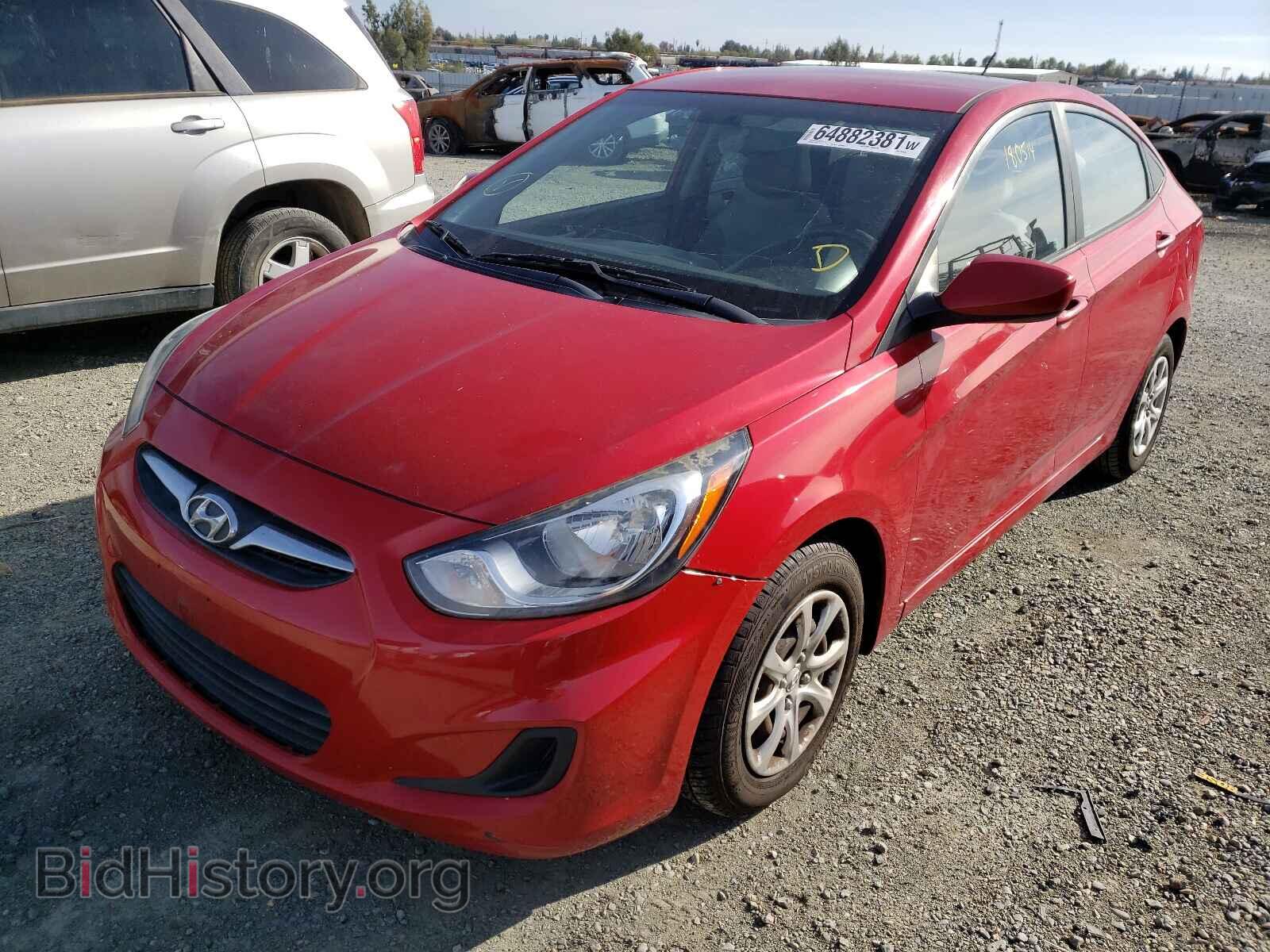 2012 HYUNDAI ACCENT - VIN: KMHCT4AE6CU241978 - Фото 2