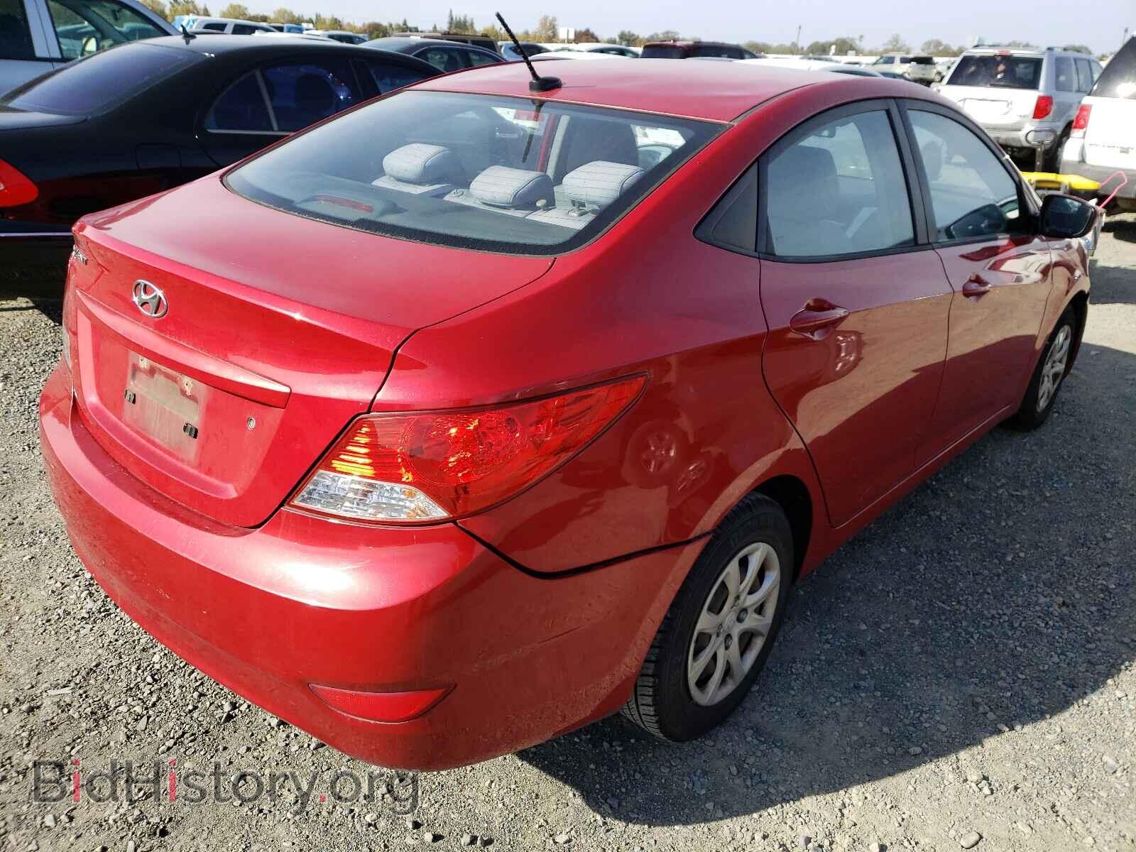 2012 HYUNDAI ACCENT - VIN: KMHCT4AE6CU241978 - Фото 4