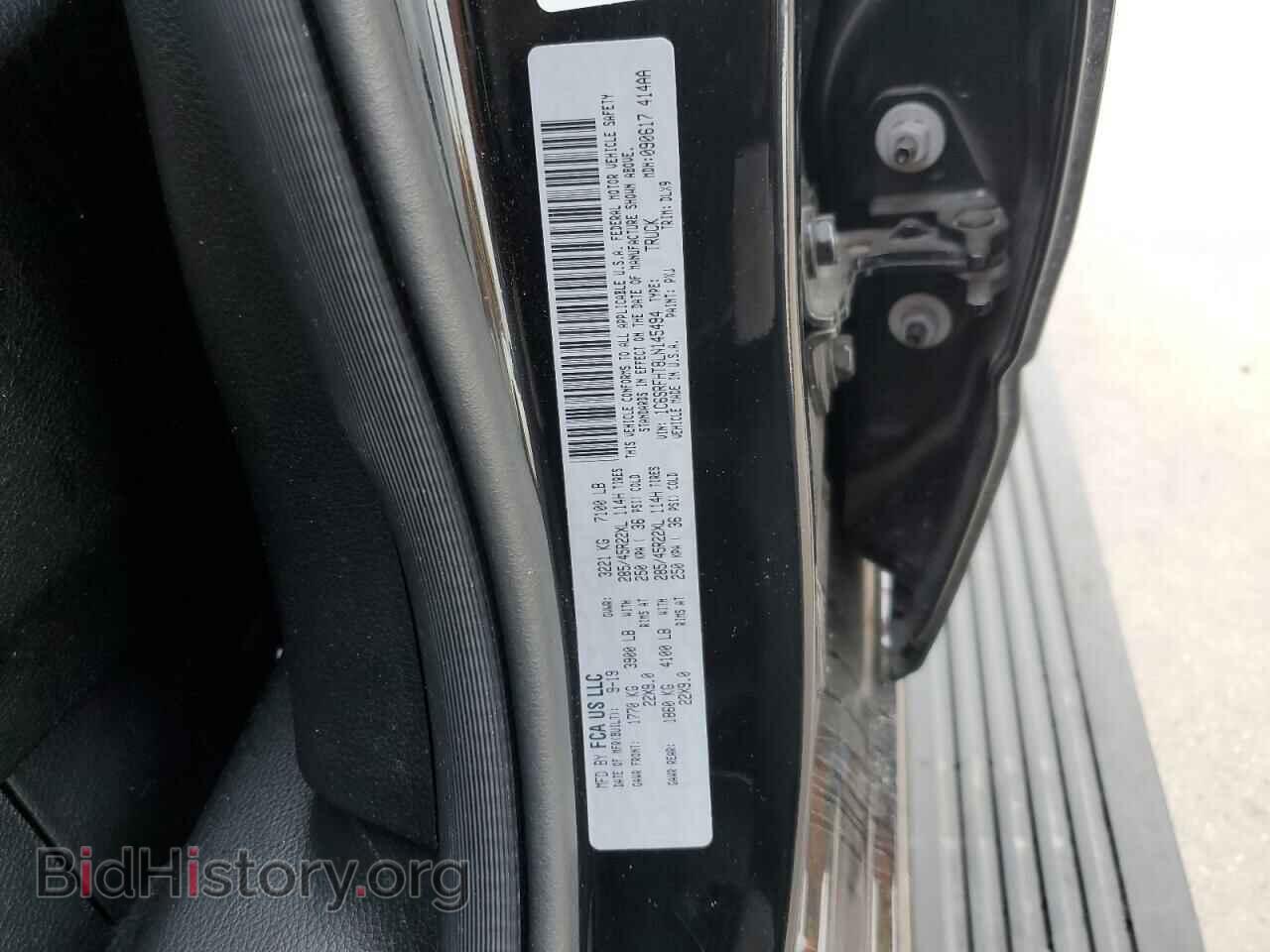 2020 RAM 1500 - VIN: 1C6SRFHT8LN145494 - Фото 12