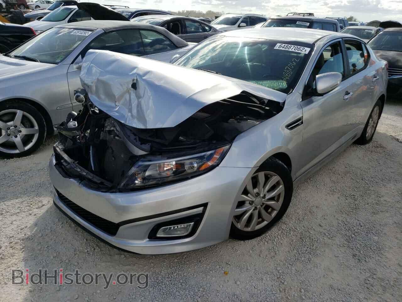 2015 KIA OPTIMA - VIN: 5XXGN4A78FG433771 - Фото 2