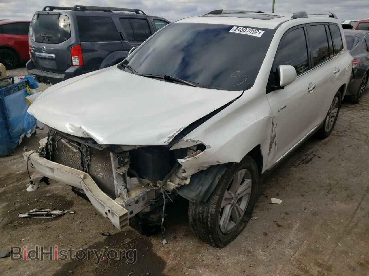 2012 TOYOTA HIGHLANDER - VIN: 5TDDK3EH5CS122835 - Фото 2