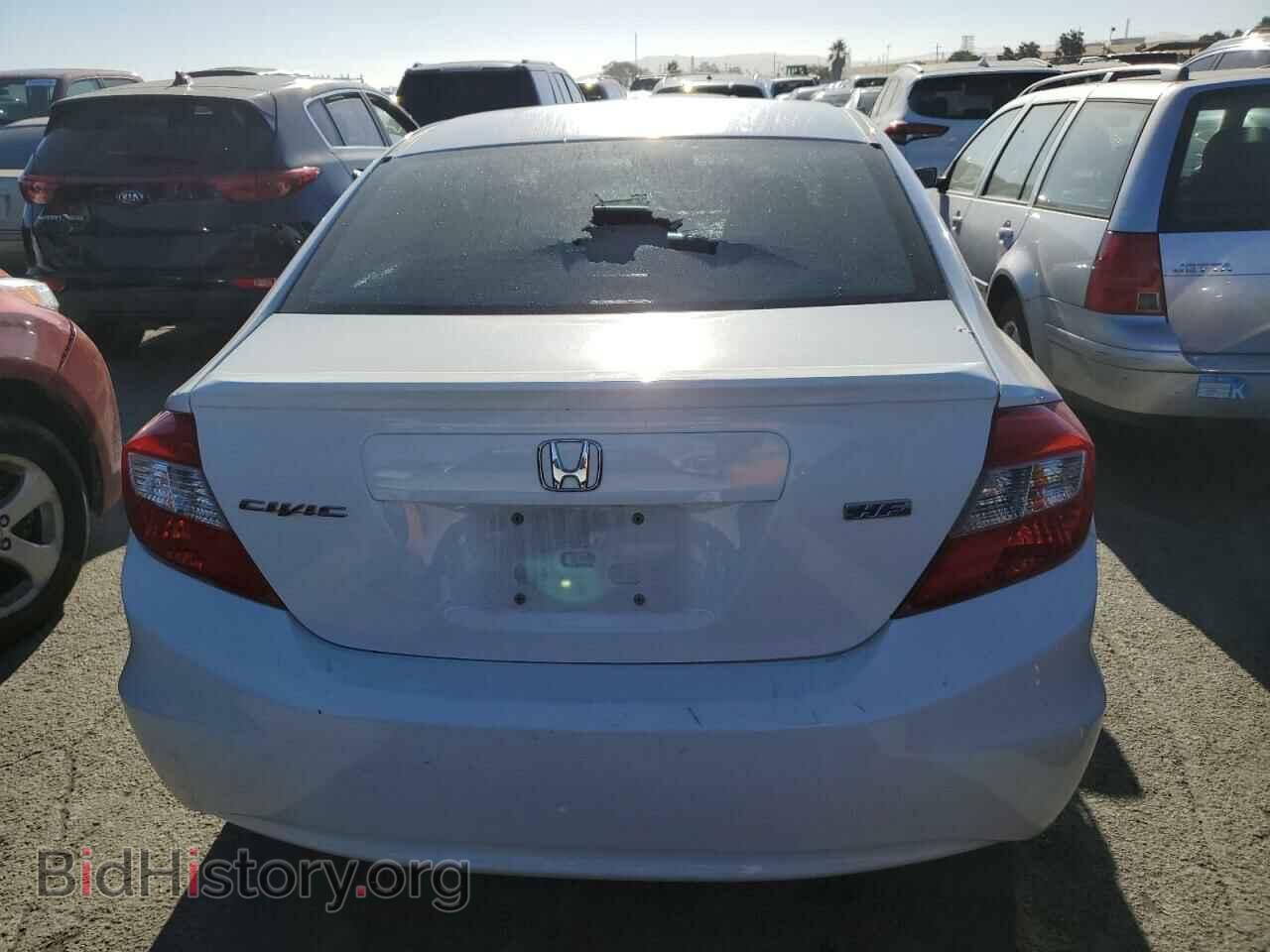 2012 HONDA CIVIC - VIN: 2HGFB2F67CH522427 - Фото 6