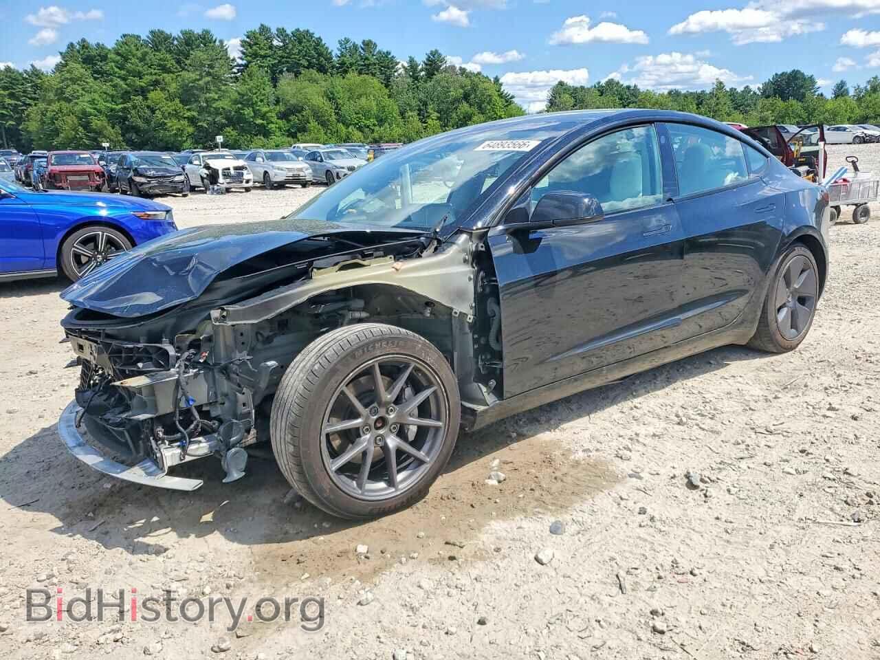 Фотография 5YJ3E1EB4NF108824 - TESLA MODEL 3 2022