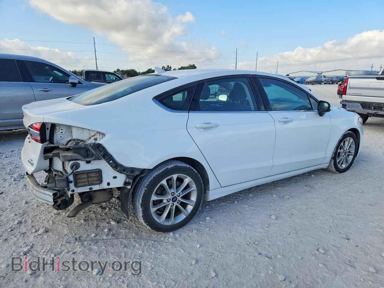 2019 FORD FUSION - VIN: 3FA6P0LU7KR116695 - Фото 3