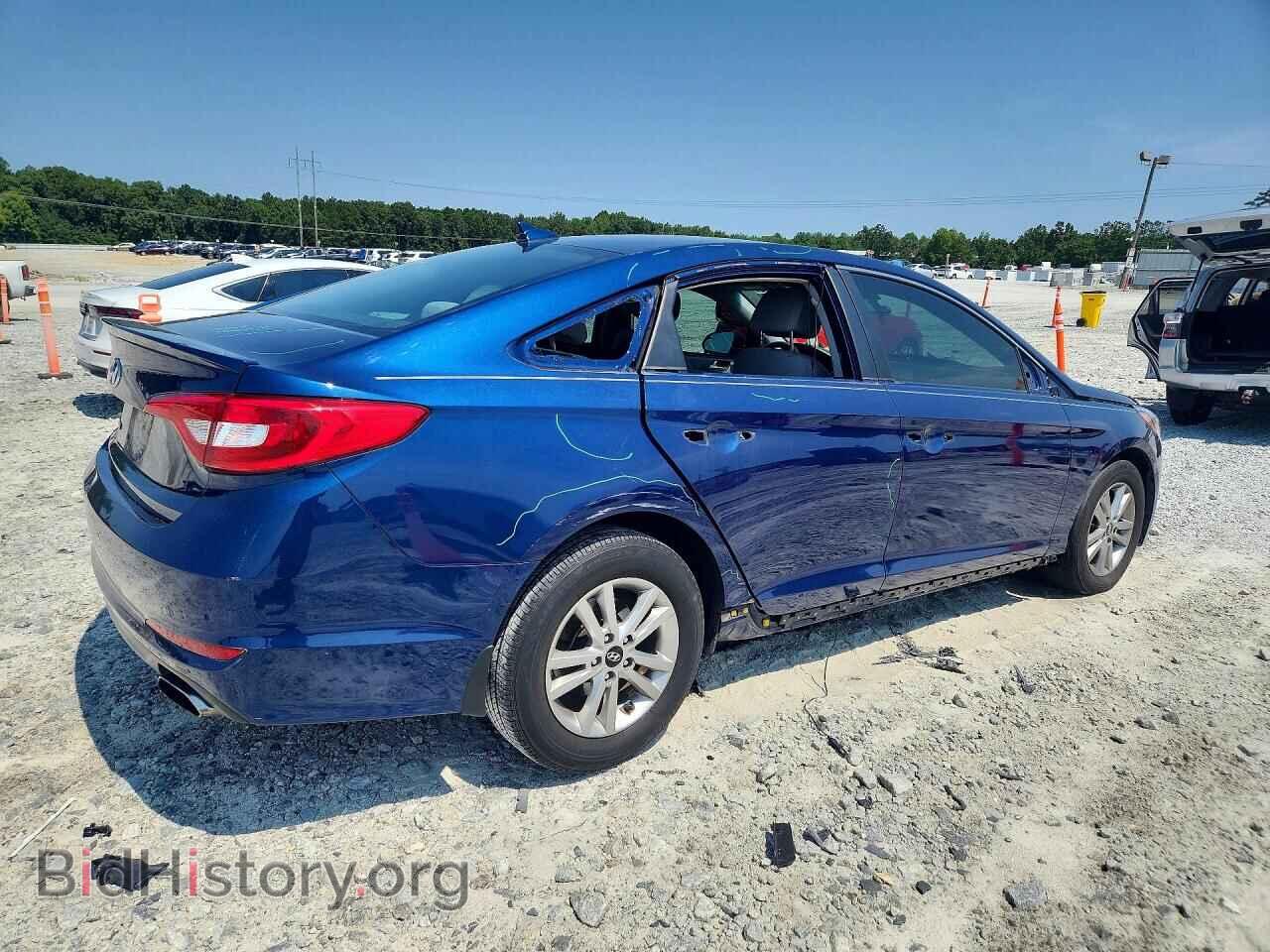2017 HYUNDAI SONATA - VIN: 5NPE24AF7HH588746 - Фото 3
