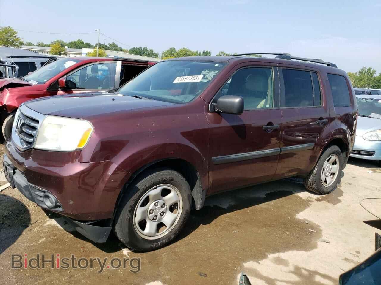 Фотография 5FNYF3H28DB015474 - HONDA PILOT 2013