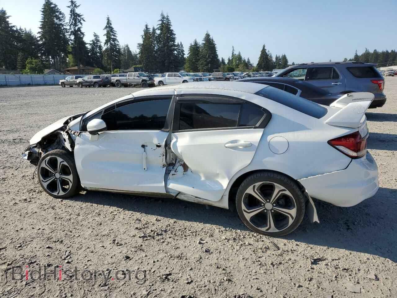 2014 HONDA CIVIC - VIN: 2HGFB6E50EH700522 - Фото 2