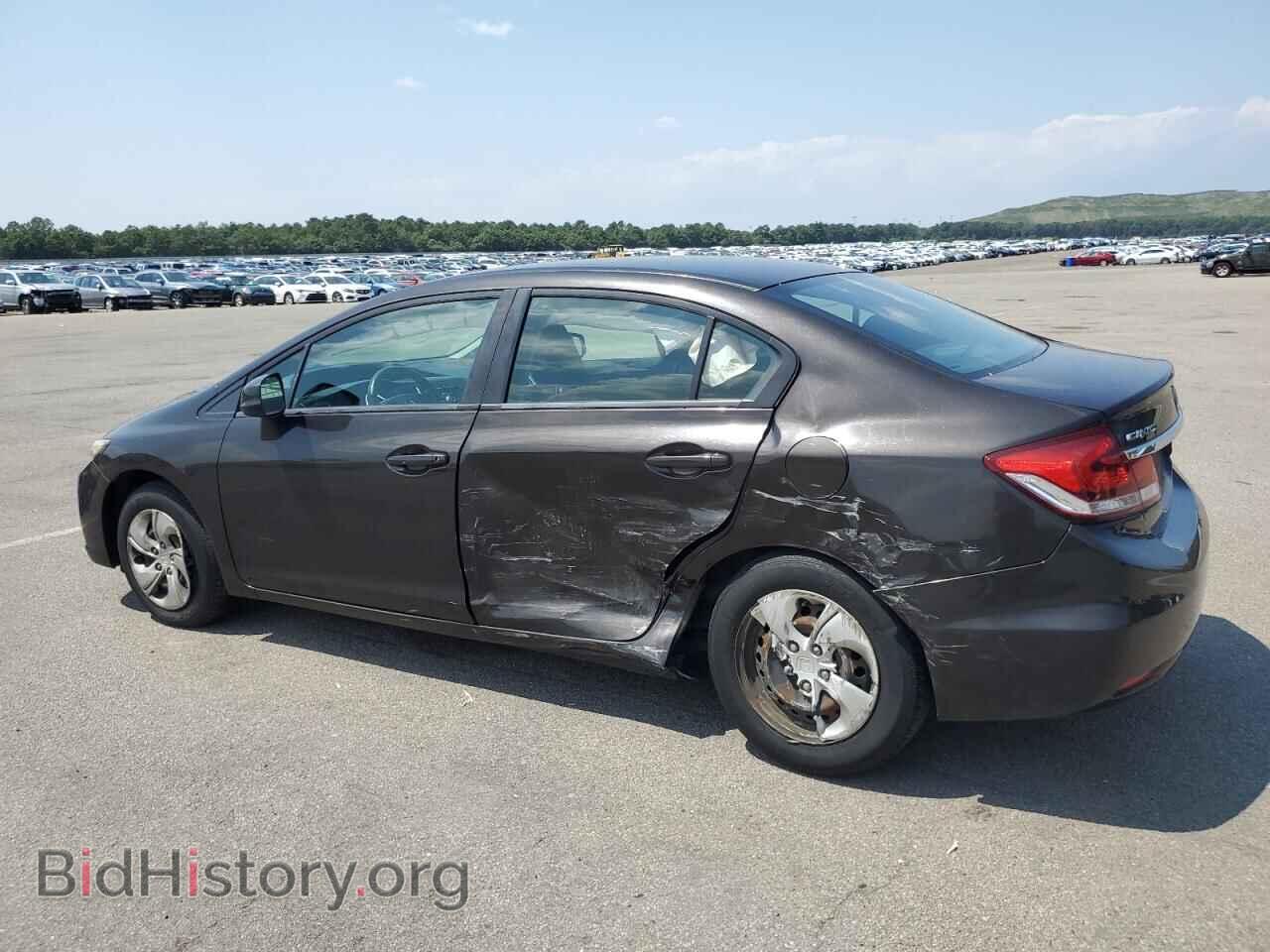 2013 HONDA CIVIC - VIN: 2HGFB2F56DH588332 - Фото 2