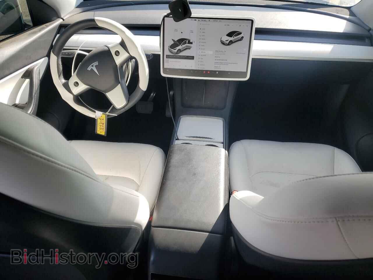 2022 TESLA MODEL Y - VIN: 7SAYGDEE2NF337386 - Фото 8