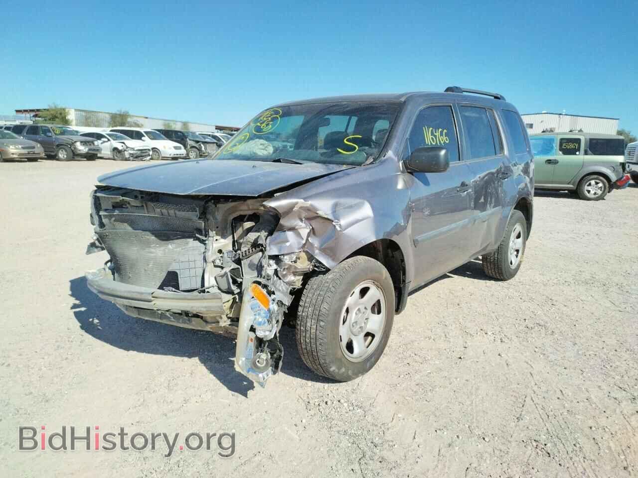2014 HONDA PILOT - VIN: 5FNYF3H25EB013456 - Фото 2