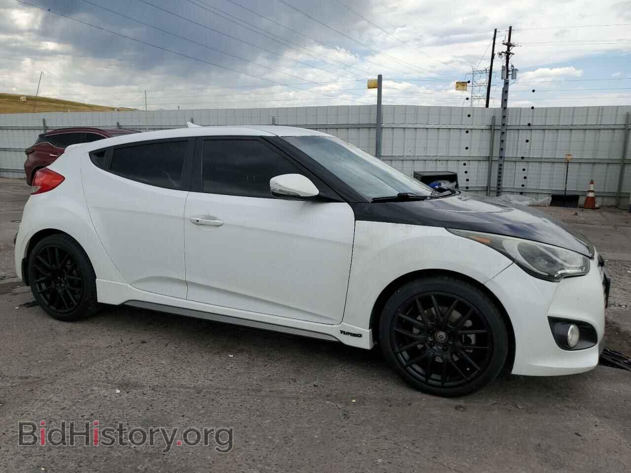 2013 HYUNDAI VELOSTER - VIN: KMHTC6AE1DU171481 - Фото 4