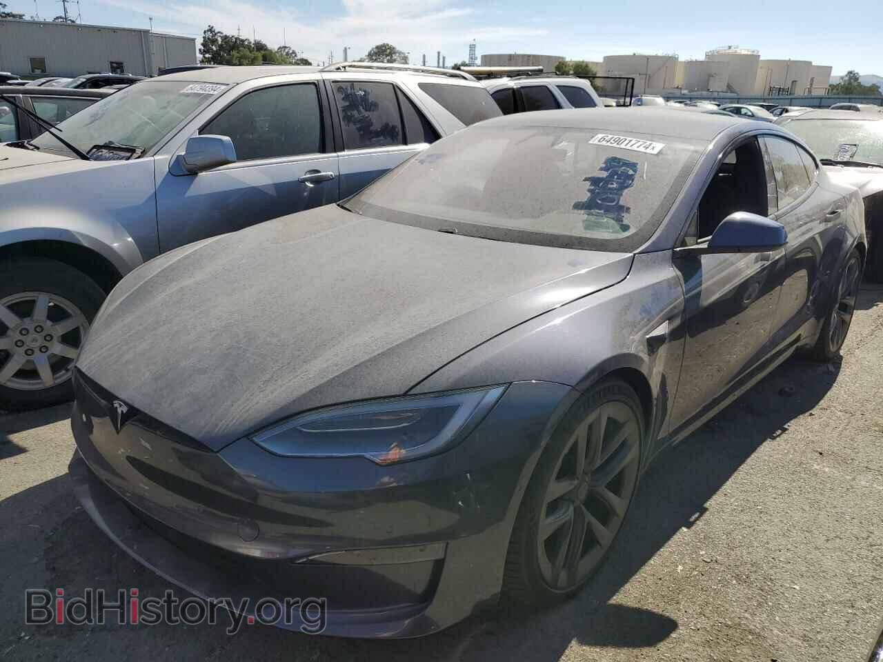 Photo 5YJSA1E69MF431341 - TESLA MODEL S 2021