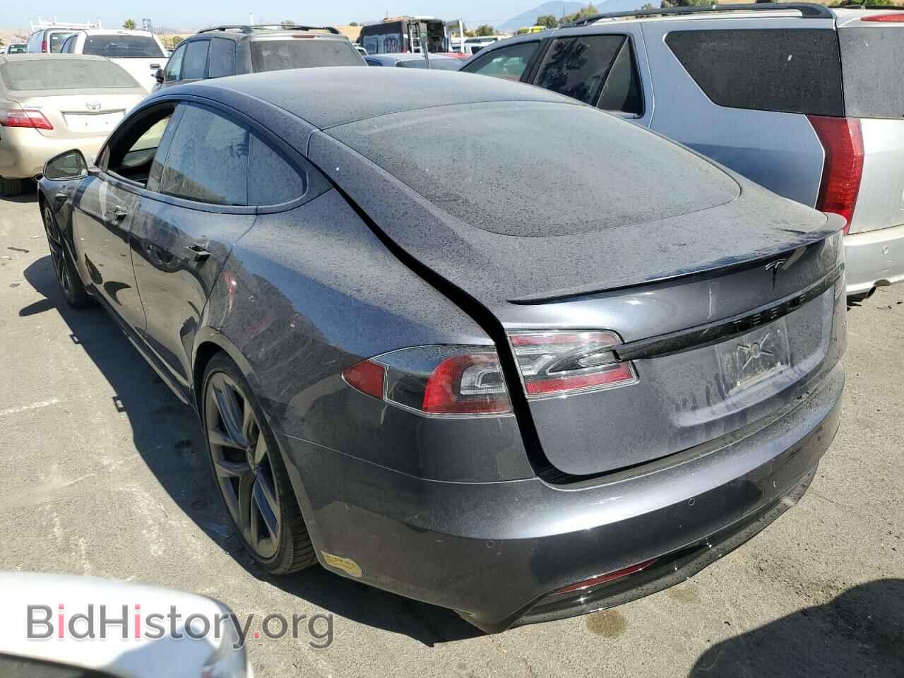 2021 TESLA MODEL S - VIN: 5YJSA1E69MF431341 - Фото 2