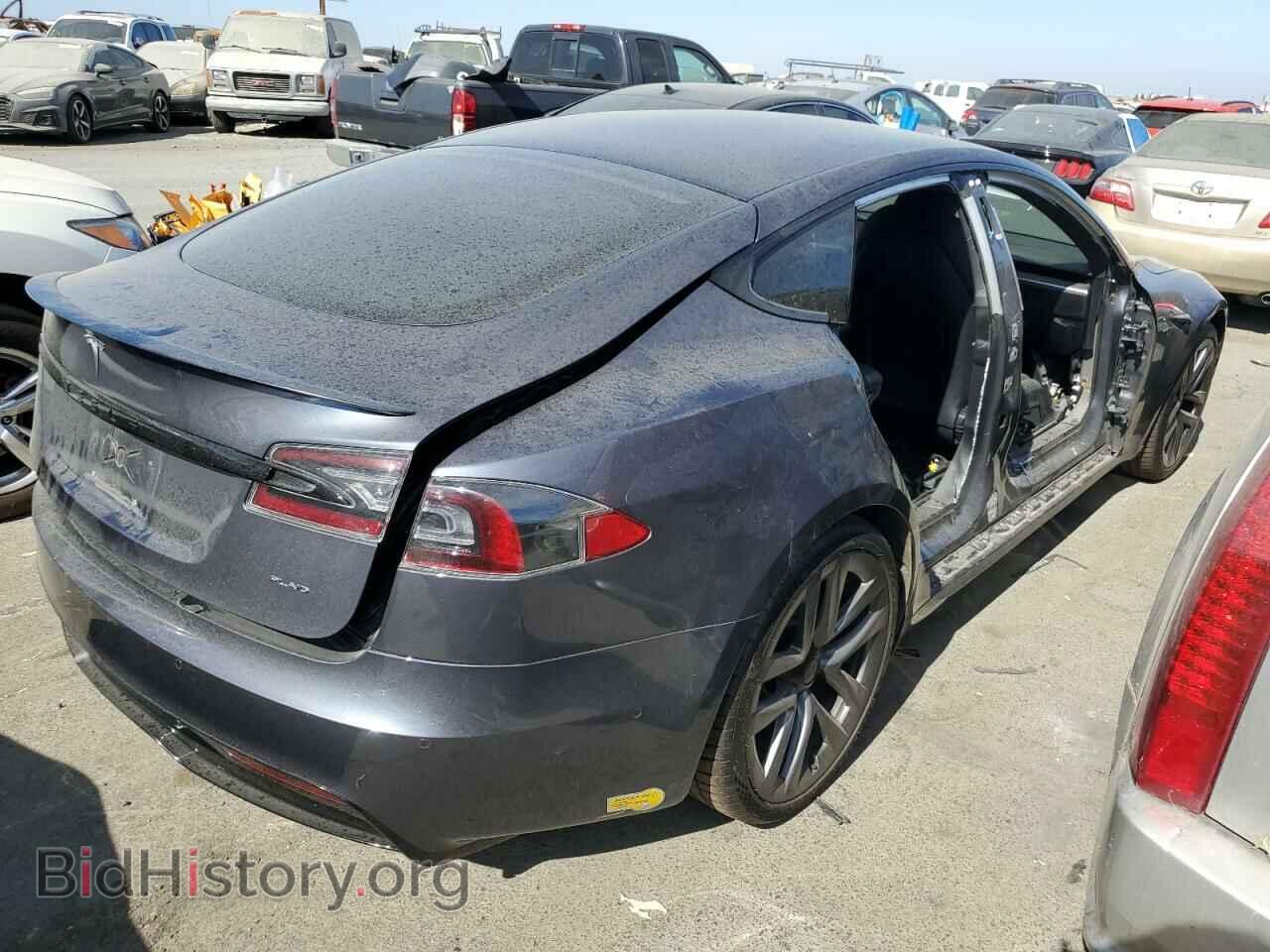2021 TESLA MODEL S - VIN: 5YJSA1E69MF431341 - Фото 3