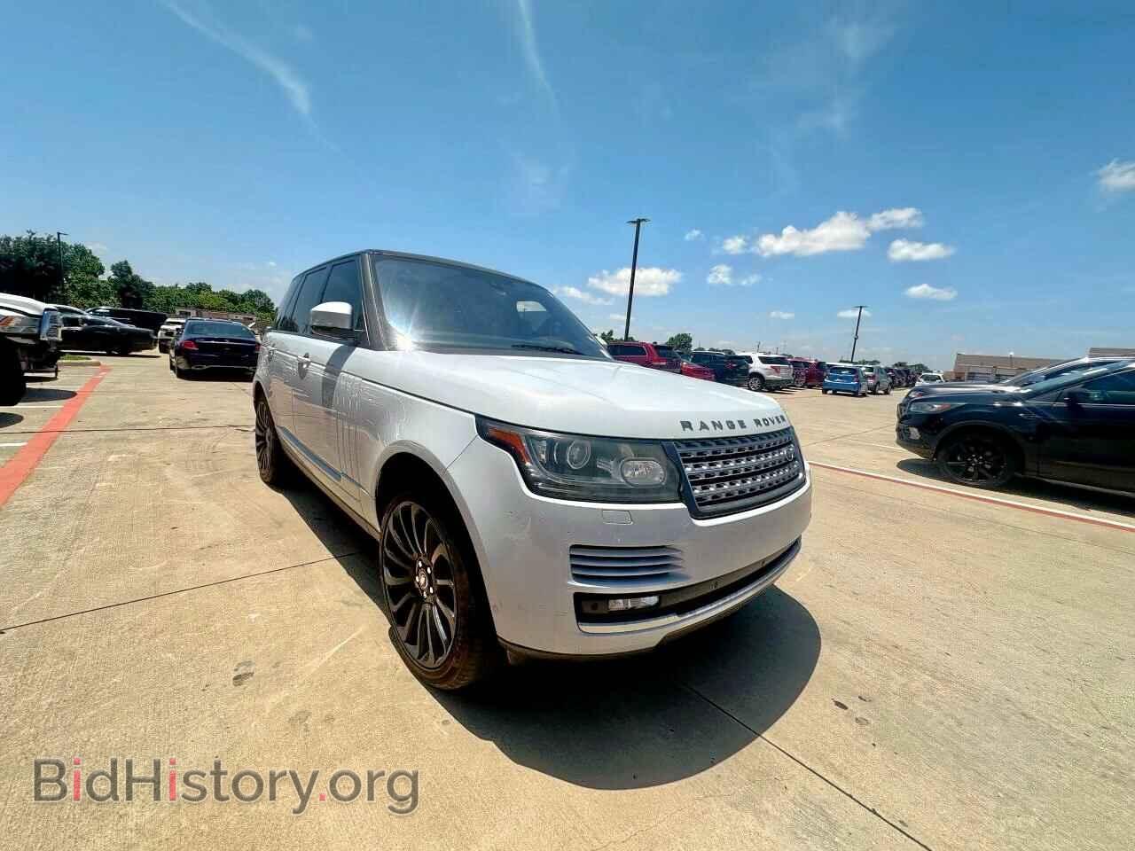 Фотография SALGS2EF4GA317214 - LAND ROVER RANGEROVER 2016