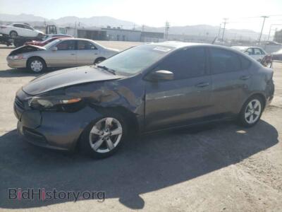 2015 Dodge DART SXT, charcoal — VIN 1C3CDFBB8FD407671, Copart