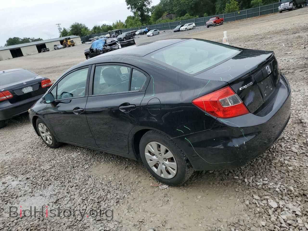 2012 HONDA CIVIC - VIN: 19XFB2F51CE058603 - Фото 2