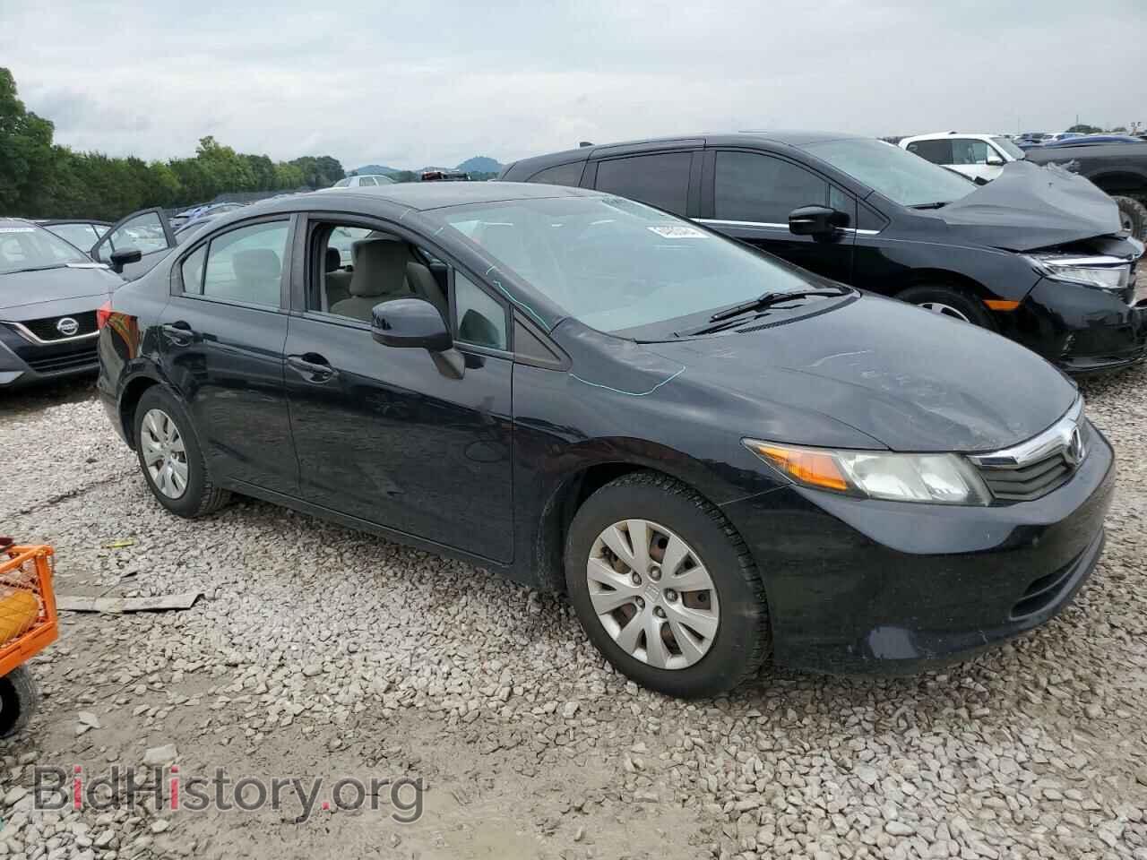 2012 HONDA CIVIC - VIN: 19XFB2F51CE058603 - Фото 4